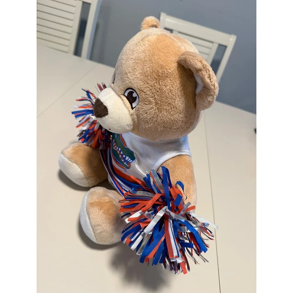 Build-A-Bear University of Florida Gators Cheerleader Teddy Bear Plush 13 Inch